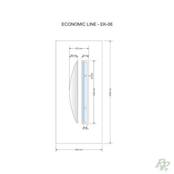 Haustürfüllung EK08 PVC
